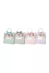 incood. Torba prezentowa 28x28 z kokard� pastelowa mix