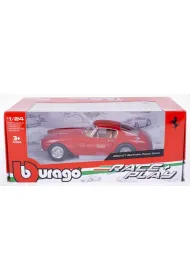 Bburago model ferrari 250gt berlinetta passo corto red 1:24
