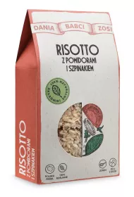 Dania Babci Zosi Risotto z pomidorami i szpinakiem 180 g
