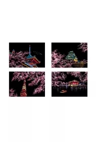 Twoje Hobby Sakura. Magiczna zdrapka - wydrapywanka 20.0 x 14.0 cm