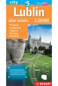 Lublin plus 5. Plan miasta (plastik)