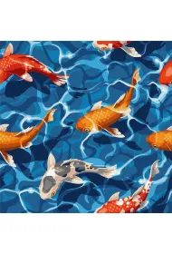 Ideyka Malowanie po numerach - Japo�ski karp 40x40cm
