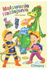 Ch�opcy. Malowanie naklejanie