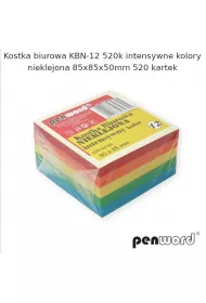 Penword Kostka biurowa mix 85x85x50mm 520 kartek