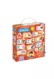 CzuCzu Puzzle do pary Literki 3+ Bright Junior Media