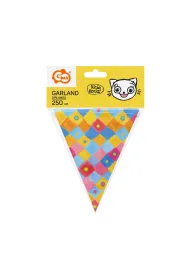 Godan Girlanda flagi papierowe Kicia Kocia 2,5m