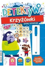 Detektyw. Krzy��wki. Pisz� i zmazuj�