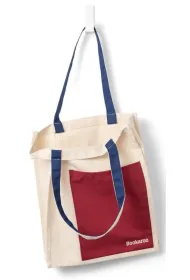 If Bookaroo Torba bawe�niana Dark Red&Navy