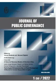 Journal of Public Governance 1/2022
