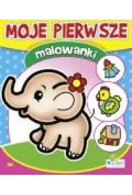 Kolorowanka Moje pierwsze malowanki 1,63x1,92cm16 str. S�onik