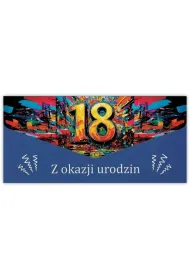 Trend Karnet-koperta Urodziny 18