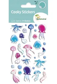 Clairefontaine Naklejki 3D Meduzy