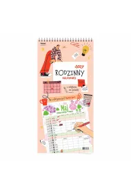 Kalendarz 2027 �cienny Planer rodzinny r�owy