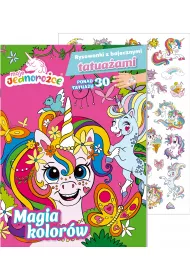 Moje Jednorozce. Rysowanki z bajecznymi tatua�ami. Magia kolor�w