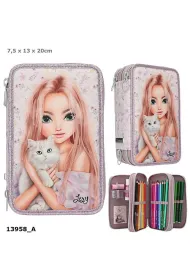 Depesche Pi�rnik potr�jny z wyposa�eniem Top Model Blooming Kitty 13958A