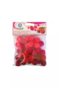 Astra Pompony dekoracyjne Malinowy chru�niak 20mm
