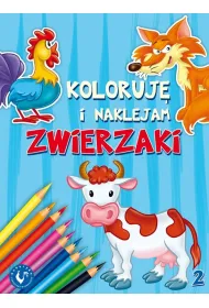 Koloruj� i naklejam zwierzaki 2
