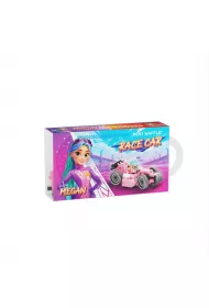 Mini Waffle 50el Cars: Pink Race Car