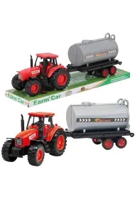 Traktor z przyczep� cysterna Trifox