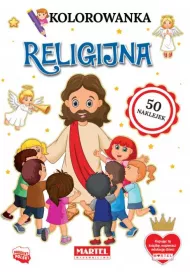 Kolorowanka z naklejkami. Religijna