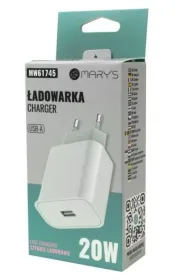 �adowarka sieciowa 20W USB-A bia�a