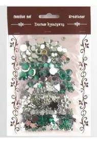 Galeria Hobby Zestaw kamyczk�w zielone 35g