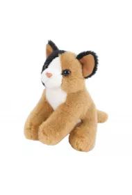 Kot siedz�cy br�zowy 13cm Beppe