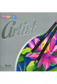 Patio Kredki o��wkowe okr�g�e Artist 24 szt.