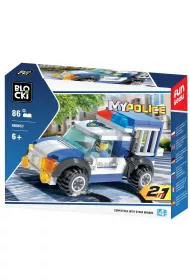 Klocki Blocki MyPolice 2w1 86 elem