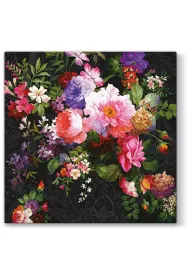 Paw Serwetki R�e na aksamicie 33 x 33 cm