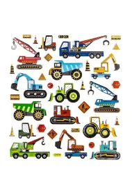 Dalprint Naklejki Pojazdy Budowlane 35 szt.