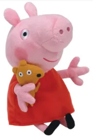 Beanie Babies. Lic Peppa Pig - Peppa 28cm 96230 Meteor