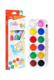 Deli Farby akwarelowe ColoRun 12 kolor�w