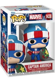Figurka Marvel Holiday Captain America Funko Pop