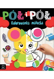 P� i p�. Kolorowanka malucha z myszk�