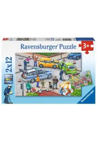Puzzle 2x12 Blue Lights Go Ravensburger