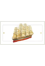 DaVinci Karnet G06 42A 323 + koperta �aglowiec czerw 12x23 cm