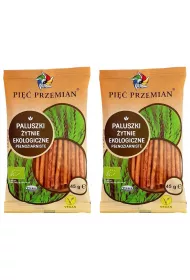 Pi Przemian Paluszki ytnie penoziarniste Zestaw 2 x 45 g Bio