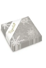Herlitz Serwetka 3-wastwowe srebrne Gwiazdy 9573049 33 x 33 cm