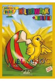Kolorowanki wielkanocne z naklejkami. Pisanki