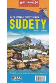 Sudety. Mapa atrakcji turystycznych 1:200 000