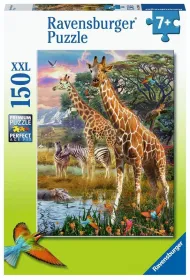 Puzzle 150 Giraffes in Africa Ravensburger