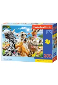 Puzzle 200 el. African Selfie Castorland