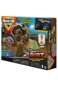Monster Jam - Superteren�wka + Piasek kinetyczny Spin Master