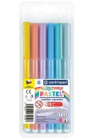 Centropen Flamastry Colour World Pastel 7550 6 kolor�w