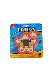 Gra elektroniczna Tetris gwiazdka czerwona LeanToys
