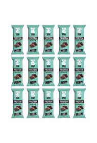 BeRaw Baton protein - surowe kakao w gorzkiej czekoladzie zgrzewka 15 x 40 g