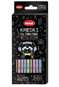 Beniamin Kredki o��wkowe metaliczne 12 kolor�w