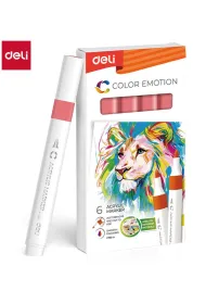 Deli Marker akrylowy sun orange