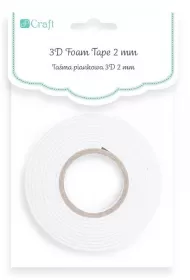 Dalprint Ta�ma piankowa 3D 2 mm, 1,5 cm x 2,2m